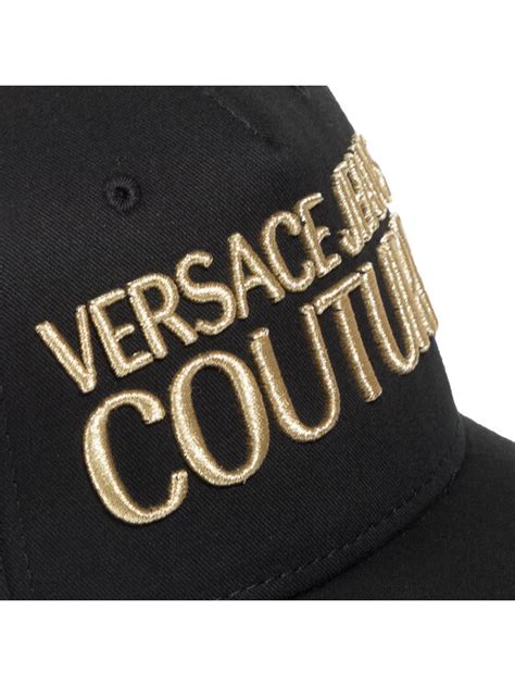 versace czapka nero grigio czarny|Versace Jeans Couture czapka kolor czarny 77GAZK54 ZG290.